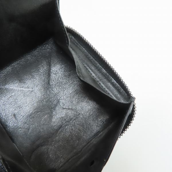 実際に弊社で買取させて頂いたJIMMY CHOO/ジミーチュウ ロゴ キャンバス ラウンドファスナー ウォレット の画像 5枚目