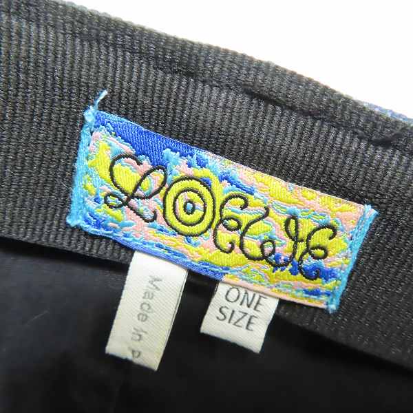 実際に弊社で買取させて頂いた【JPタグ】LOEWE/ロエベ 21SS Eye Nature アイ ネイチャー ロゴ刺繍ベースボールキャップ K664358X12の画像 6枚目