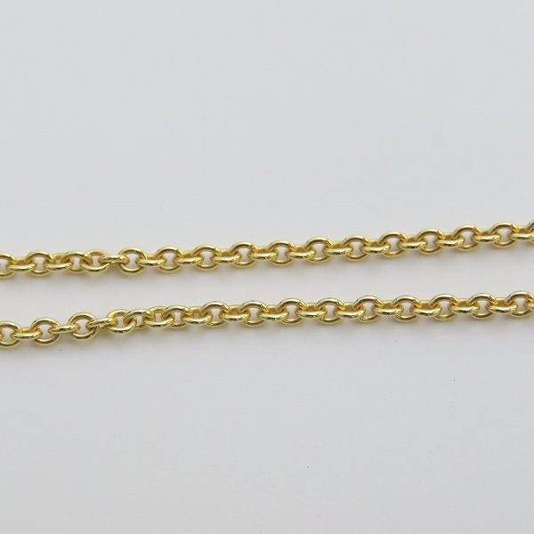 実際に弊社で買取させて頂いたCartier/カルティエ Au750 ラブ ネックレス/ペンダントの画像 3枚目