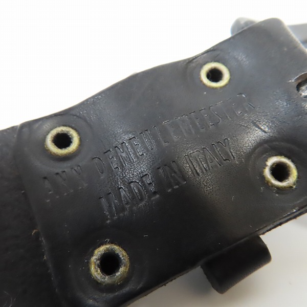 実際に弊社で買取させて頂いたANN DEMEULEMEESTER/アンドゥムルメステール レザーベルト の画像 3枚目