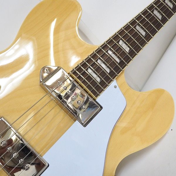 実際に弊社で買取させて頂いた★Epiphone/エピフォン CASINO カジノ フルアコ エレキギター ソフトケース付 の画像 5枚目