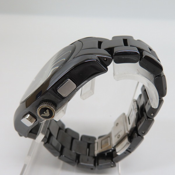 実際に弊社で買取させて頂いたEMPORIO ARMANI/エンポリオ アルマーニ CERAMICA/セラミカ  腕時計 AR-1400【動作未確認】の画像 1枚目