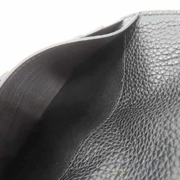 実際に弊社で買取させて頂いたSAINT LAURENT/サンローラン サックドジュール レザー 二つ折り長財布 507619の画像 4枚目