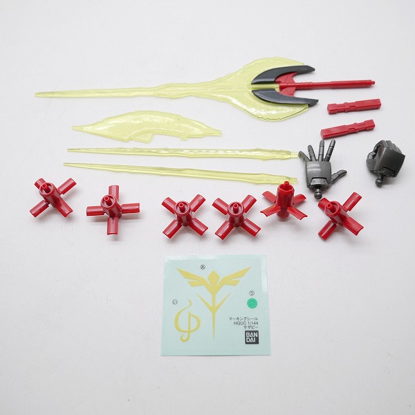 実際に弊社で買取させて頂いた【完成品/ジャンク扱い】BANDAI/バンダイ HG 1/144 サザビー/ガンダム/逆襲のシャア/ガンプラの画像 6枚目