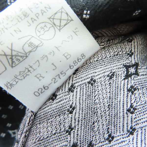 実際に弊社で買取させて頂いたR.J.B/アールジェイビー フラットヘッド 総柄 長袖シャツ 38の画像 5枚目