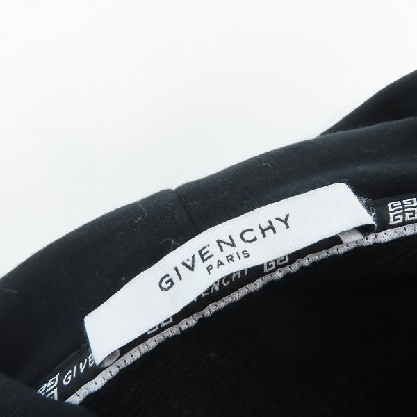 実際に弊社で買取させて頂いた【JPタグ】GIVENCHY/ジバンシー 19SS ロゴ プルオーバー パーカー/フーディー BM700R30AF/XSの画像 2枚目