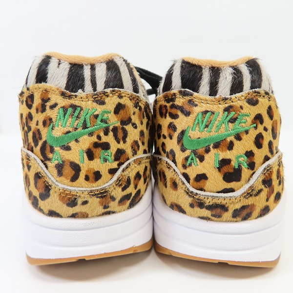 実際に弊社で買取させて頂いたNIKE×ATMOS/ナイキ×アトモス AIR MAX 1 DLX/エアマックス1 アニマルパック 2.0 AQ0928-700/27の画像 1枚目
