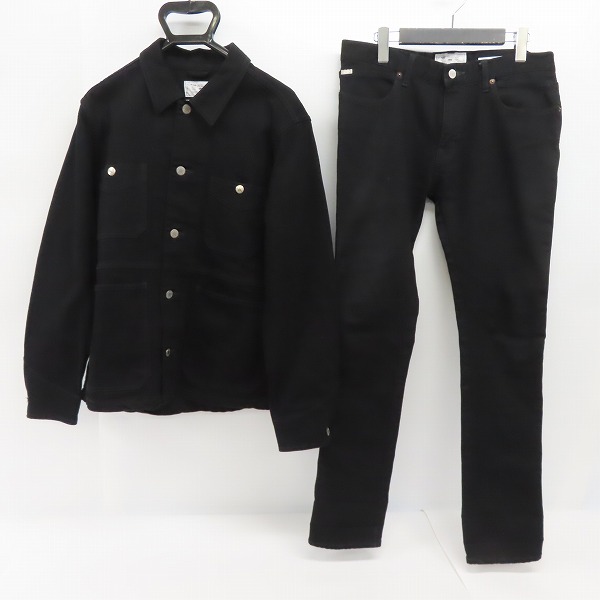 実際に弊社で買取させて頂いたTHE CRIMIE/クライミー デニム セットアップ ブラック/M