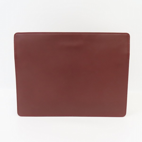 実際に弊社で買取させて頂いたCartier/カルティエ マストライン レザー クラッチバッグ/セカンドバッグの画像 1枚目