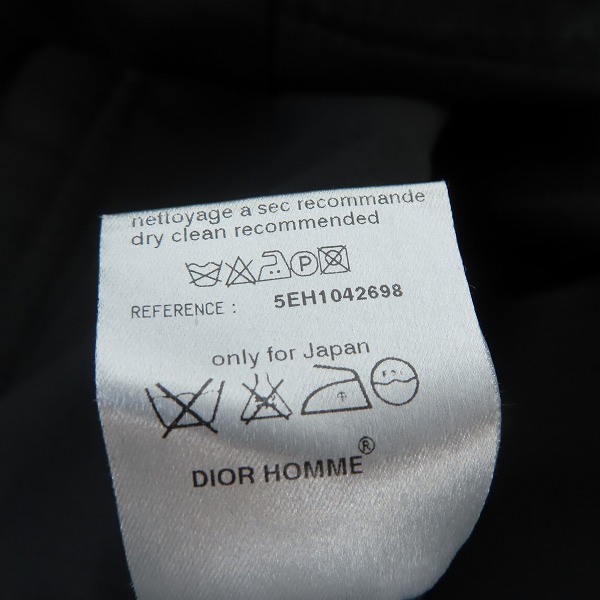 実際に弊社で買取させて頂いたDior Homme/ディオールオム M-65 ミリタリー ジャケット 5EH1042698/48の画像 4枚目