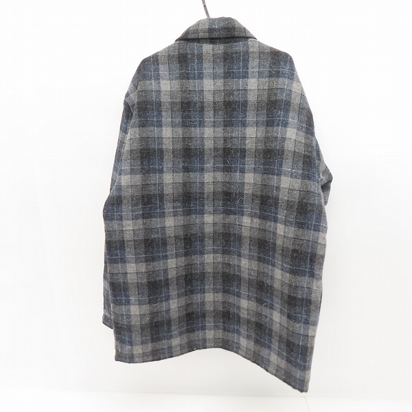 実際に弊社で買取させて頂いたSUGAR CANE/シュガーケーン ウールチェックジップジャケット SC13180/42の画像 1枚目