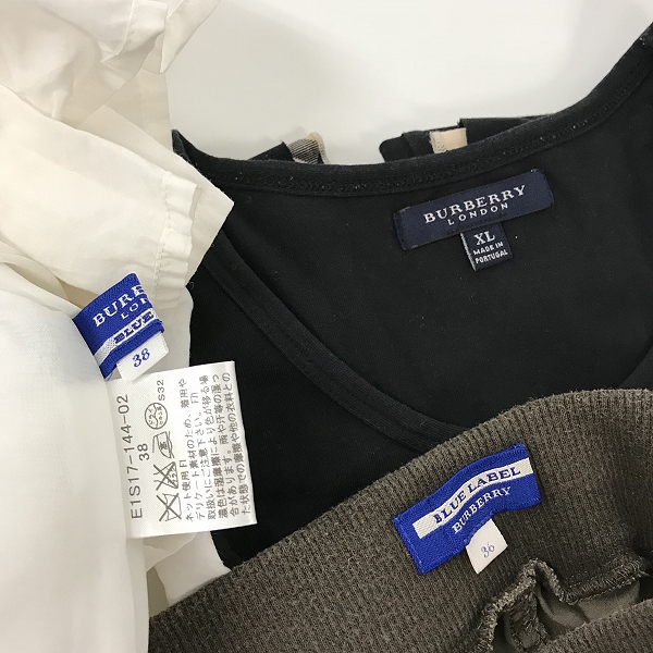 実際に弊社で買取させて頂いた【おまとめ品】BURBERRY/バーバリー ロンドン/ブルーレーベル ブラウス/スカート/パンツ/カーディガン他の画像 1枚目