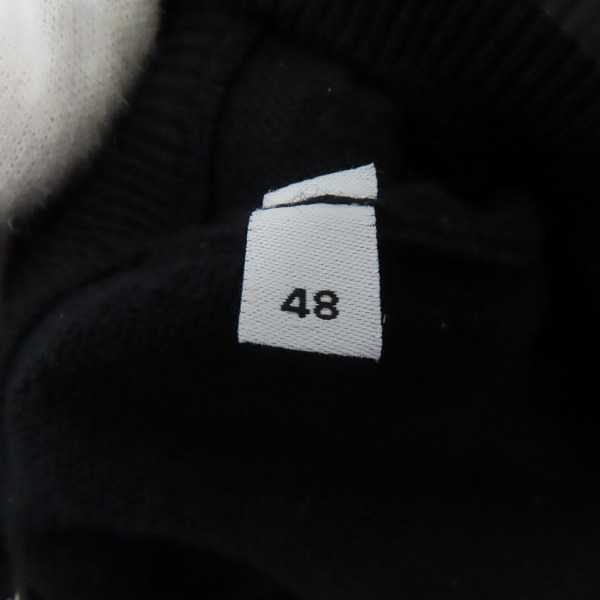 実際に弊社で買取させて頂いた【JPタグ】DOLCE&GABBANA/ドルチェ＆ガッバーナ ドルガバ SAND V NECK Vネック セーター ブラック/長袖/48の画像 3枚目