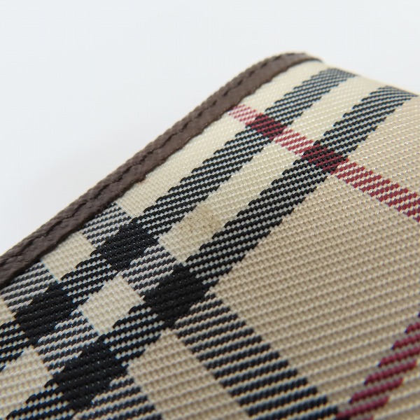 実際に弊社で買取させて頂いたBURBERRY/バーバリー チェック柄 スナップボタン コインケースの画像 5枚目