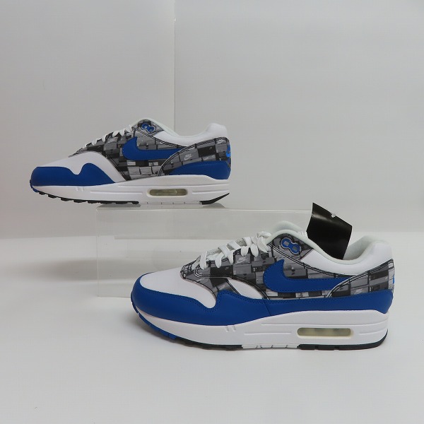 実際に弊社で買取させて頂いた【未使用】NIKE×atmos/ナイキ×アトモス AIR MAX 1 PRNT/エアマックス1 プリント AQ0927-100/26の画像 3枚目