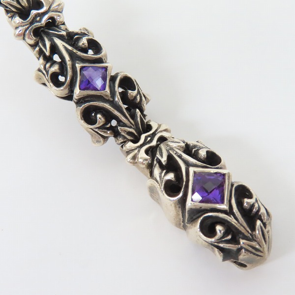 実際に弊社で買取させて頂いたLeathers & Treasures/レザーズアンドトレジャーズ スクロールハートブレスレット の画像 3枚目