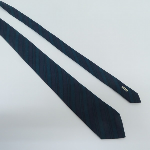 実際に弊社で買取させて頂いたYSL/yves Saint Laurent/イヴサンローラン ウール/シルク ネクタイの画像 3枚目