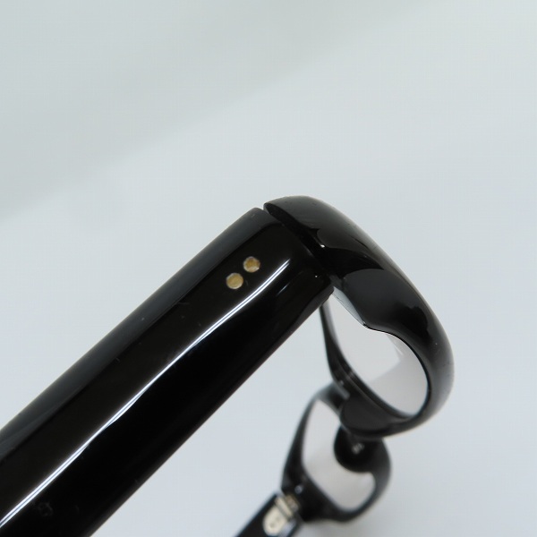 実際に弊社で買取させて頂いたspec espace/スペックエスパス CELLULOID メガネ/アイウェア 西野正美 手仕事 ES-8204の画像 7枚目