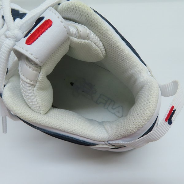 実際に弊社で買取させて頂いたFILA/フィラ SPAGHETTI/スパゲッティ ハイカットスニーカー FS1HTA1014X-WNV 25の画像 4枚目