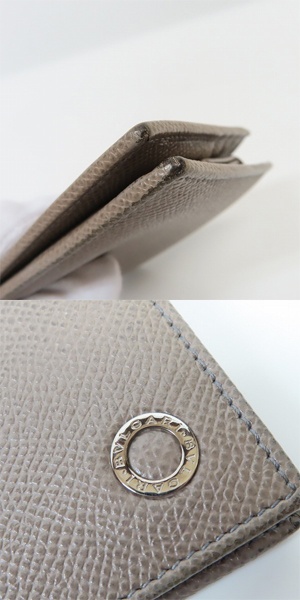 実際に弊社で買取させて頂いたBVLGARI/ブルガリ ブルガリブルガリ マン/BB MAN 二つ折りレザー財布の画像 9枚目