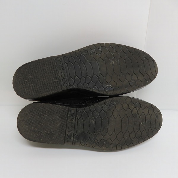 実際に弊社で買取させて頂いたJIMMY CHOO/ジミーチュウ 迷彩 カモフラ柄 スリッポンシューズ/45の画像 2枚目