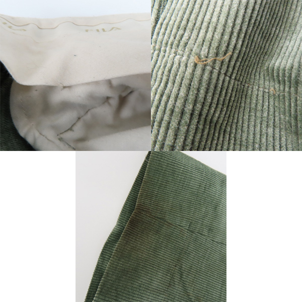 実際に弊社で買取させて頂いたFILA/フィラ ロゴ刺繍 コーデュロイパンツ/85の画像 7枚目