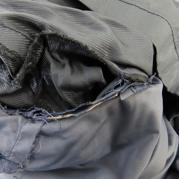 実際に弊社で買取させて頂いたYvesSaintLaurent/イヴサンローラン リブゴーシュ ナイロンコートの画像 8枚目