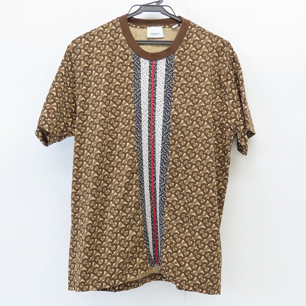 実際に弊社で買取させて頂いたBURBERRY/バーバリー ロゴ総柄オーバーサイズTシャツ 8018239/S