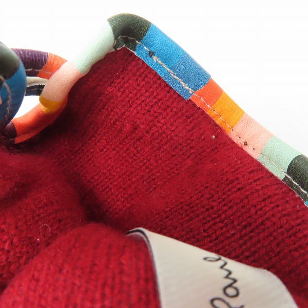 実際に弊社で買取させて頂いたPaul Smith/ポールスミス レザーグローブ 手袋 220750の画像 8枚目