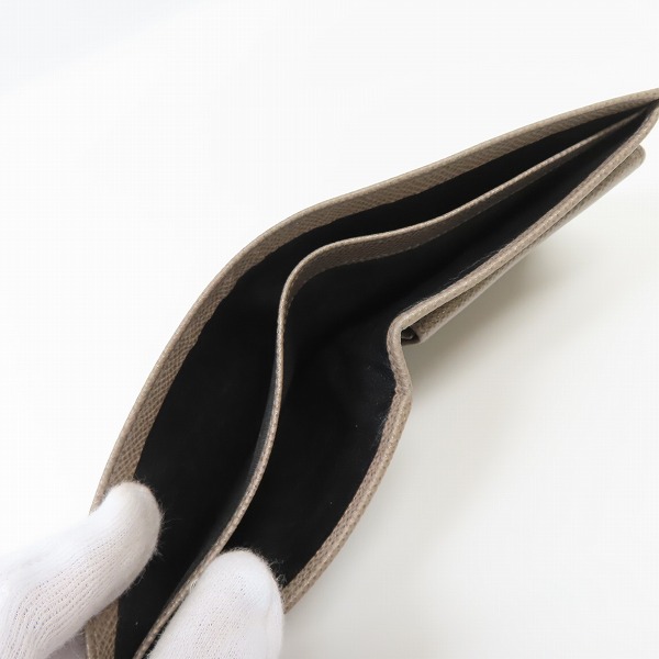 実際に弊社で買取させて頂いたBVLGARI/ブルガリ ブルガリブルガリ マン/BB MAN 二つ折りレザー財布の画像 4枚目