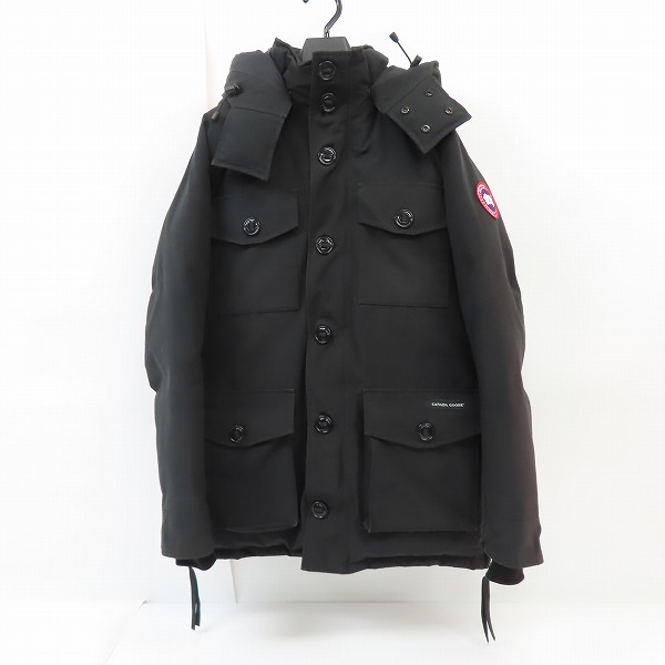 実際に弊社で買取させて頂いた【JPタグ】CANADA GOOSE/カナダグース B&Y ユナイテッドアローズ別注 LANGLEYラングレー ダウンコート 3346JM/L