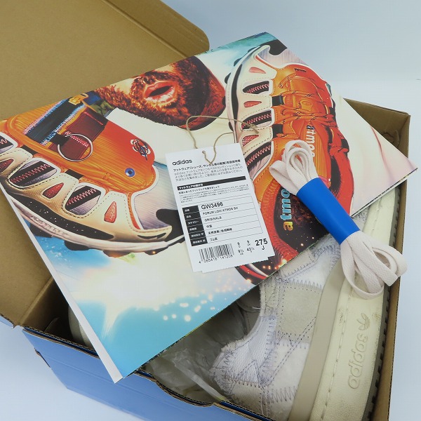 実際に弊社で買取させて頂いたadidas×atmos/アディダス×アトモス FORUM LOW/フォーラム ロー スニーカー/シューズ GW3496/27.5の画像 7枚目