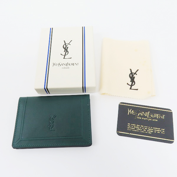 実際に弊社で買取させて頂いたYves Saint Laurent/イヴサンローラン カードケースの画像 6枚目