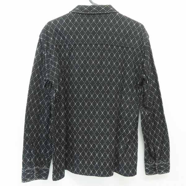 実際に弊社で買取させて頂いたR.J.B/アールジェイビー フラットヘッド 総柄 長袖シャツ 38の画像 1枚目