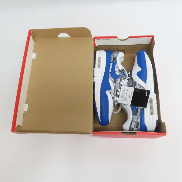 実際に弊社で買取させて頂いた【未使用】NIKE×atmos/ナイキ×アトモス AIR MAX 1 PRNT/エアマックス1 プリント AQ0927-100/26の画像 8枚目