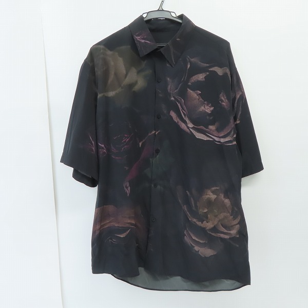 実際に弊社で買取させて頂いたLAD MUSICIAN/ラッドミュージシャン FLOWER HALF SLEEVE BIG SHIRTS "BIG ROSE"/フラワービッグシャツ 2321-111/46