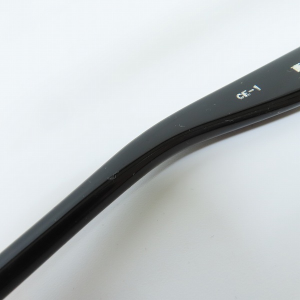 実際に弊社で買取させて頂いたspec espace/スペックエスパス CELLULOID メガネ/アイウェア 西野正美 手仕事 ES-8204の画像 8枚目