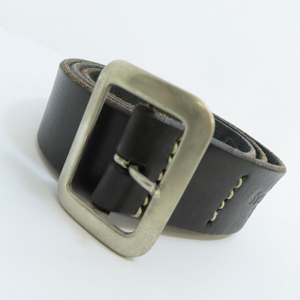 実際に弊社で買取させて頂いた(2)SUGAR CANE/シュガーケーン ギャリソンベルト ブラック Size：36