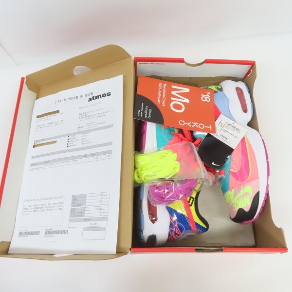 実際に弊社で買取させて頂いたNIKE×ATMOS/ナイキ×アトモス AIR MAX2 LIGHT QS/エアマックス2 ライトQS BV7406-001/26.5の画像 8枚目