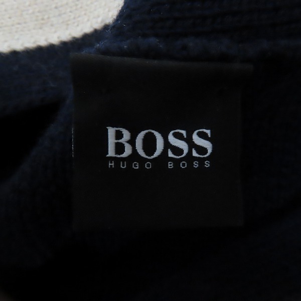 実際に弊社で買取させて頂いた【JPタグ】HUGO BOSS/ヒューゴボス ウール Vネックニット/セーター/XLの画像 2枚目