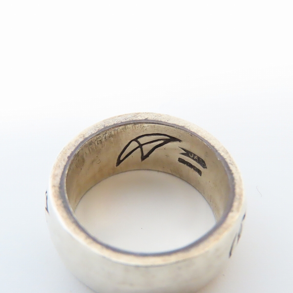 実際に弊社で買取させて頂いたCRAZY PIG/クレイジーピッグ OLD ENGLISH RING/オールドイングリッシュリングの画像 6枚目