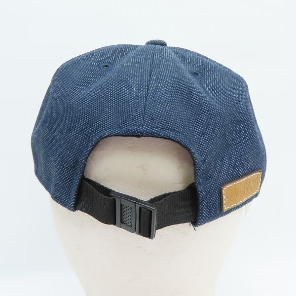 実際に弊社で買取させて頂いた【JPタグ】LOEWE/ロエベ 21SS Eye Nature アイ ネイチャー ロゴ刺繍ベースボールキャップ K664358X12の画像 4枚目