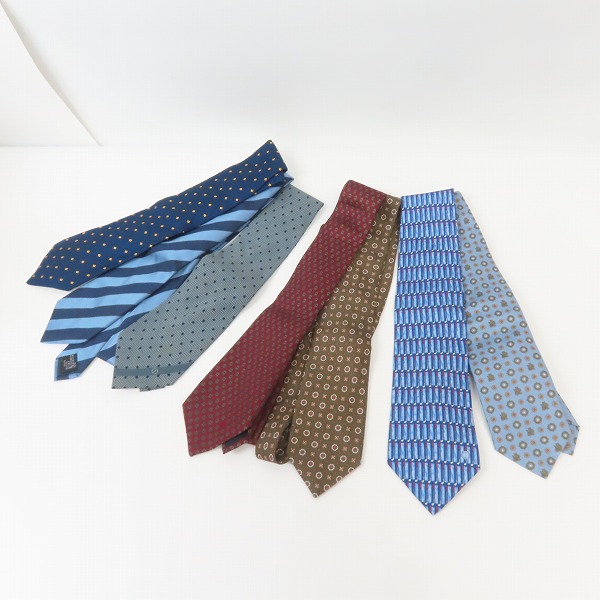 実際に弊社で買取させて頂いた【おまとめ】Dunhill/ダンヒル 総柄ネクタイ