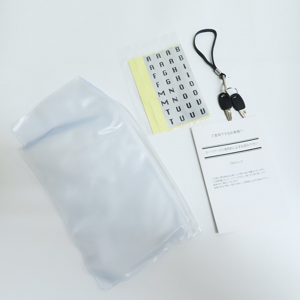 実際に弊社で買取させて頂いたBRIEFING/ブリーフィング スーツケース/ポリカーボネート/TSAロック  H-60F SD/BRA221C40の画像 8枚目