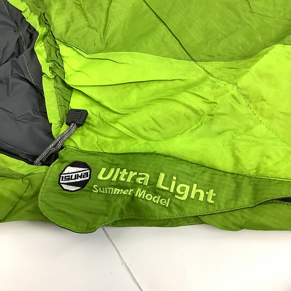 実際に弊社で買取させて頂いたISUKA/イスカ ultra light summer model 寝袋 ウルトラライトの画像 3枚目