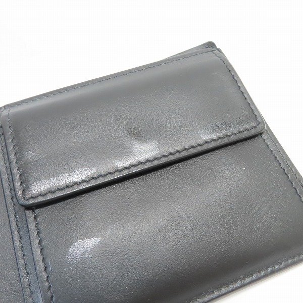 実際に弊社で買取させて頂いたGIVENCHY/ジバンシイ ロゴ型押し レザー二つ折り財布 の画像 6枚目