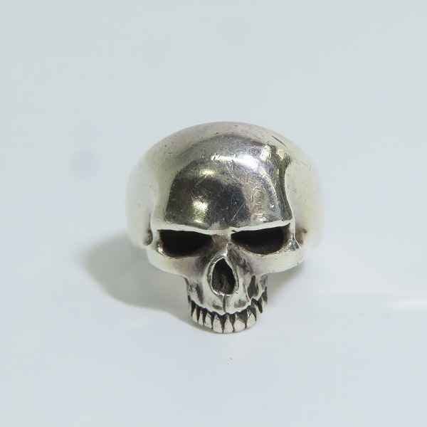 実際に弊社で買取させて頂いたCRAZY PIG/クレイジーピッグ スモールエビルスカルリング 9.5-11.5号の画像 1枚目