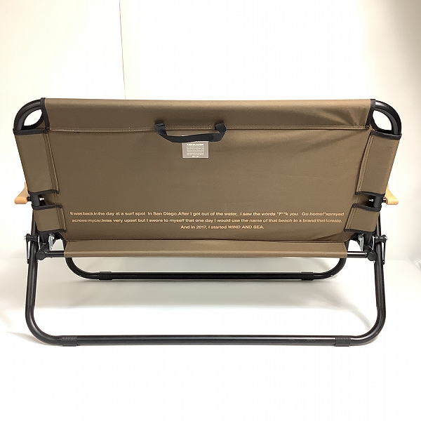 実際に弊社で買取させて頂いたWIND AND SEA/ウィンダンシー SEA FOLDING CHAIR 2S BROWN WDS-AC-154 折りたたみ チェア 椅子の画像 2枚目