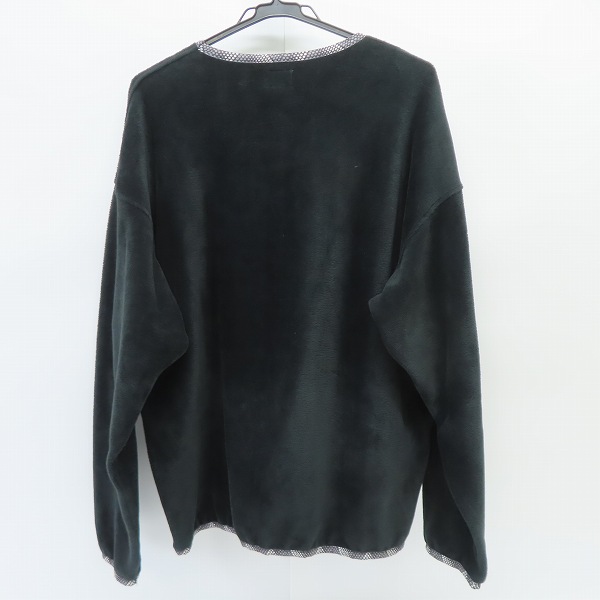 実際に弊社で買取させて頂いたCALEE/キャリー トレーナー ブラック/XLの画像 1枚目