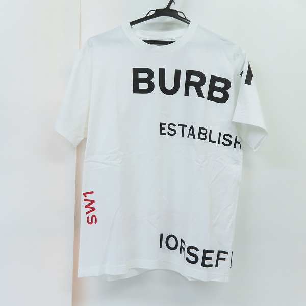 実際に弊社で買取させて頂いた【JPタグ】BURBERRY/バーバリー 21SS ホースフェリープリント クルーネックTシャツ 8017103/S